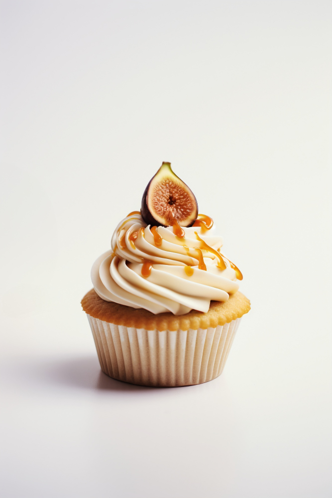 Caramel Honey Cupcake